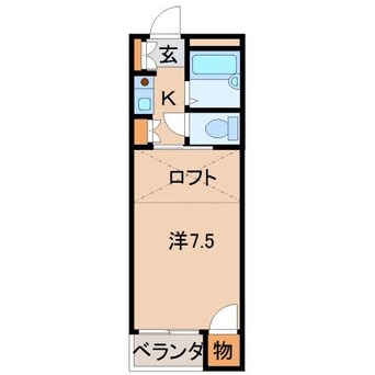 間取図 リブin杭ノ瀬