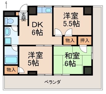 間取図 マグノリア