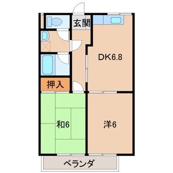 間取図 グリーンフル宮崎