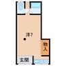 N.SPACE有本2 1Rの間取り