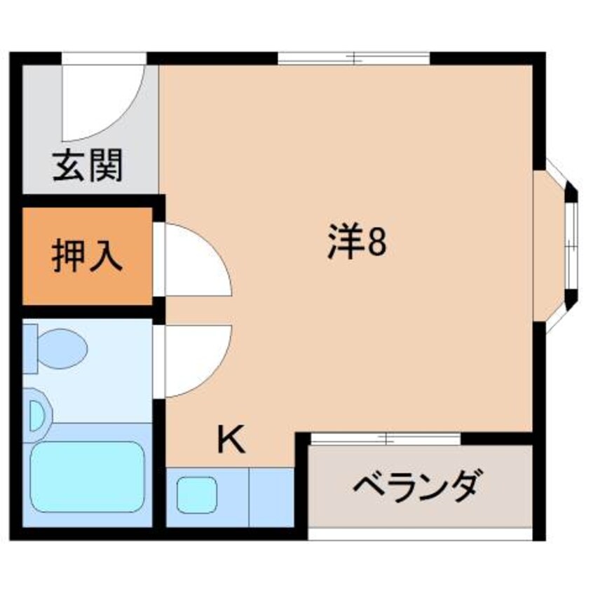 間取図 コーポホワイト南出島Ａ棟