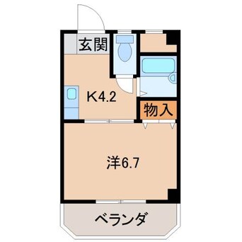 間取図 アンビアンテ田中町