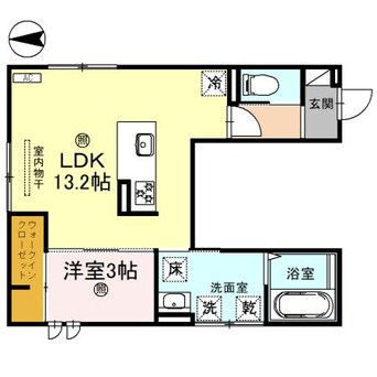 間取図 【仮称】D-ROOM 神前