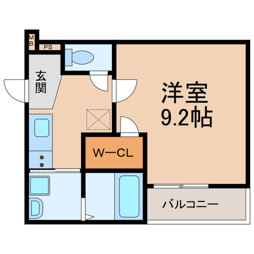 間取図 和歌山電鉄貴志川線/田中口駅 徒歩11分 2階 築2年