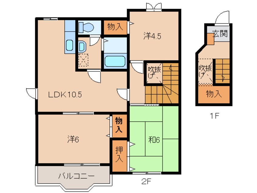 間取図 コモドカナヤ