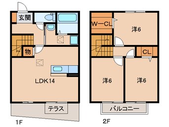 間取図 ボヌール葵