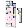 サニーライツⅠ 1Rの間取り