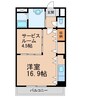 和歌山電鉄貴志川線/竈山駅 徒歩10分 3階 築17年 1Rの間取り
