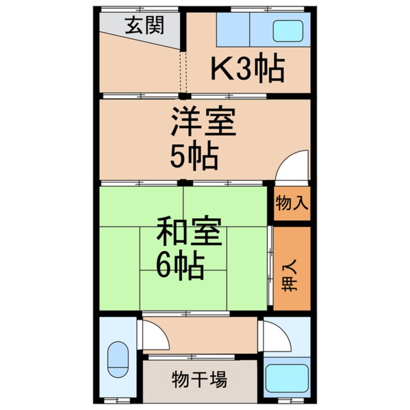 間取図 津田住宅