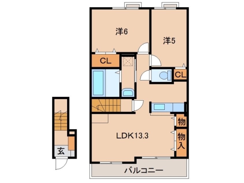 間取図 ネオ・エリタージュ