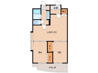 間取図 ふぁみーゆ吹屋町