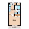 ポートＭ 1Kの間取り