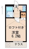 和歌山Part1マンション 1Kの間取り