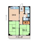 シャトー坂本の間取図