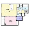ヒカルサ和歌山本町 1LDKの間取り