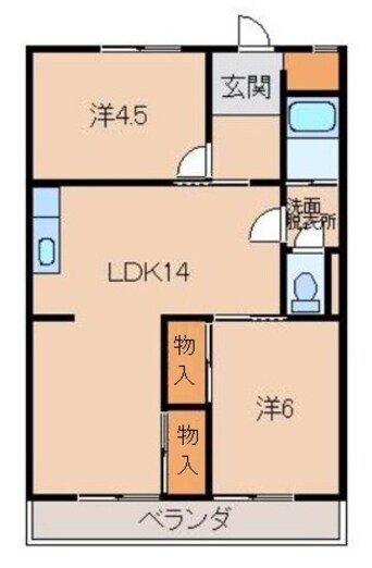 間取図 スエヨシビル黒田