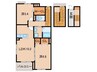 クリント　ブライアント　３号館 2LDKの間取り