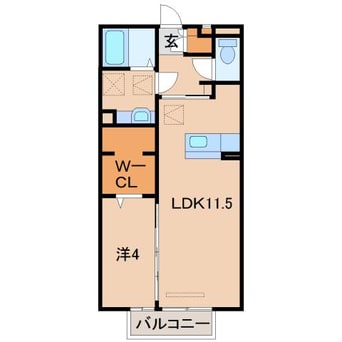 間取図 阪和線・羽衣線/和歌山駅 徒歩25分 1階 築13年
