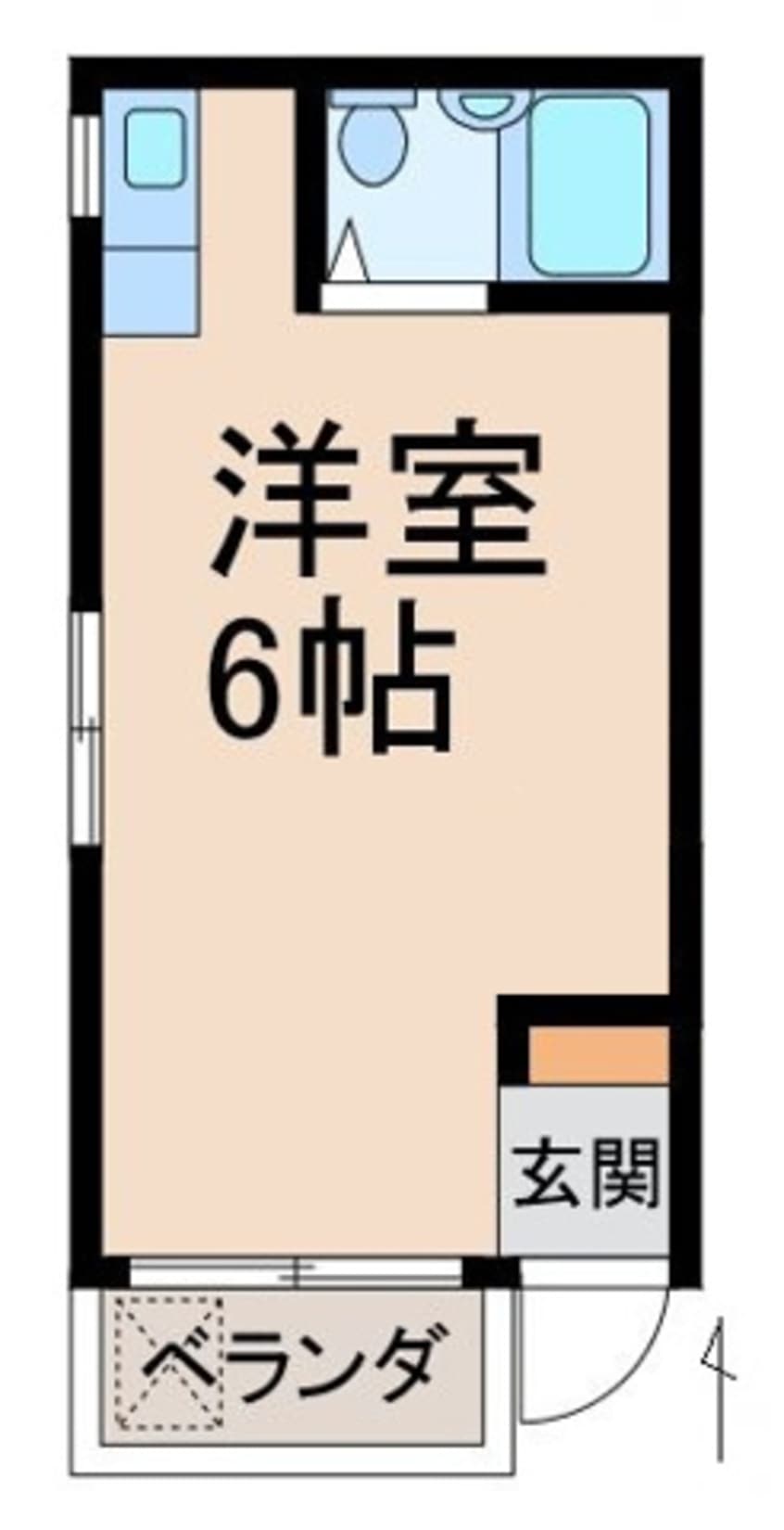 間取図 宮前シルクハイツ