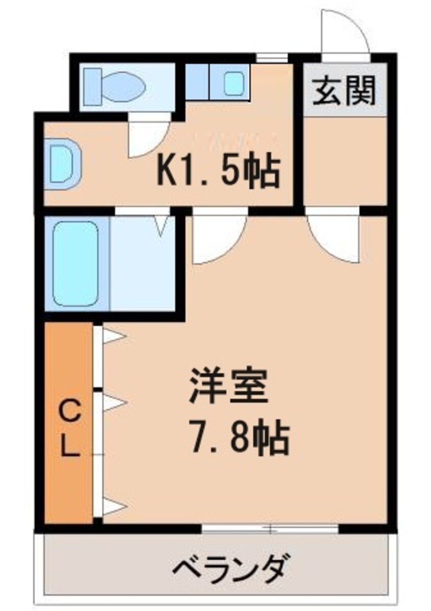 間取図 西マンション