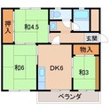 グリーンマンションⅠの間取図