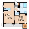 阪和線・羽衣線/和歌山駅 徒歩13分 1階 築浅 1LDKの間取り