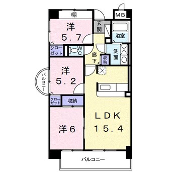 間取図 ポルトーネ