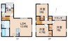 シアラ新中島Ⅳ A・B号 3LDKの間取り