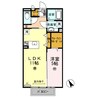 ソフィアルーチェ 1LDKの間取り
