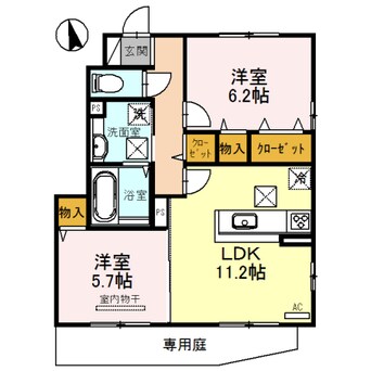 間取図 Ｊハープ木ノ本