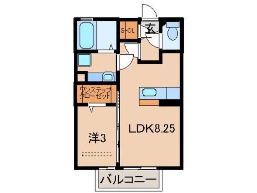 間取図 レジデンス フィーユB棟