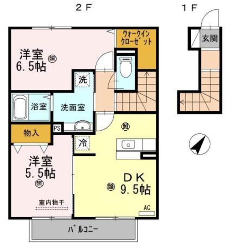 間取図 イソラ フェリジェⅡ