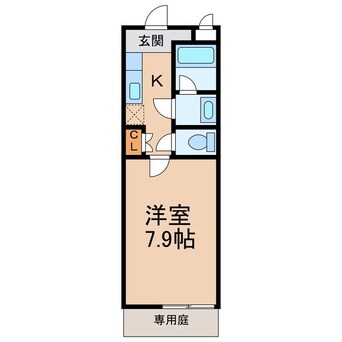 間取図 エタニティコートⅡ番館