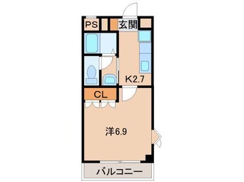 間取図 きのくに線・紀勢本線/黒江駅 徒歩18分 2階 築14年