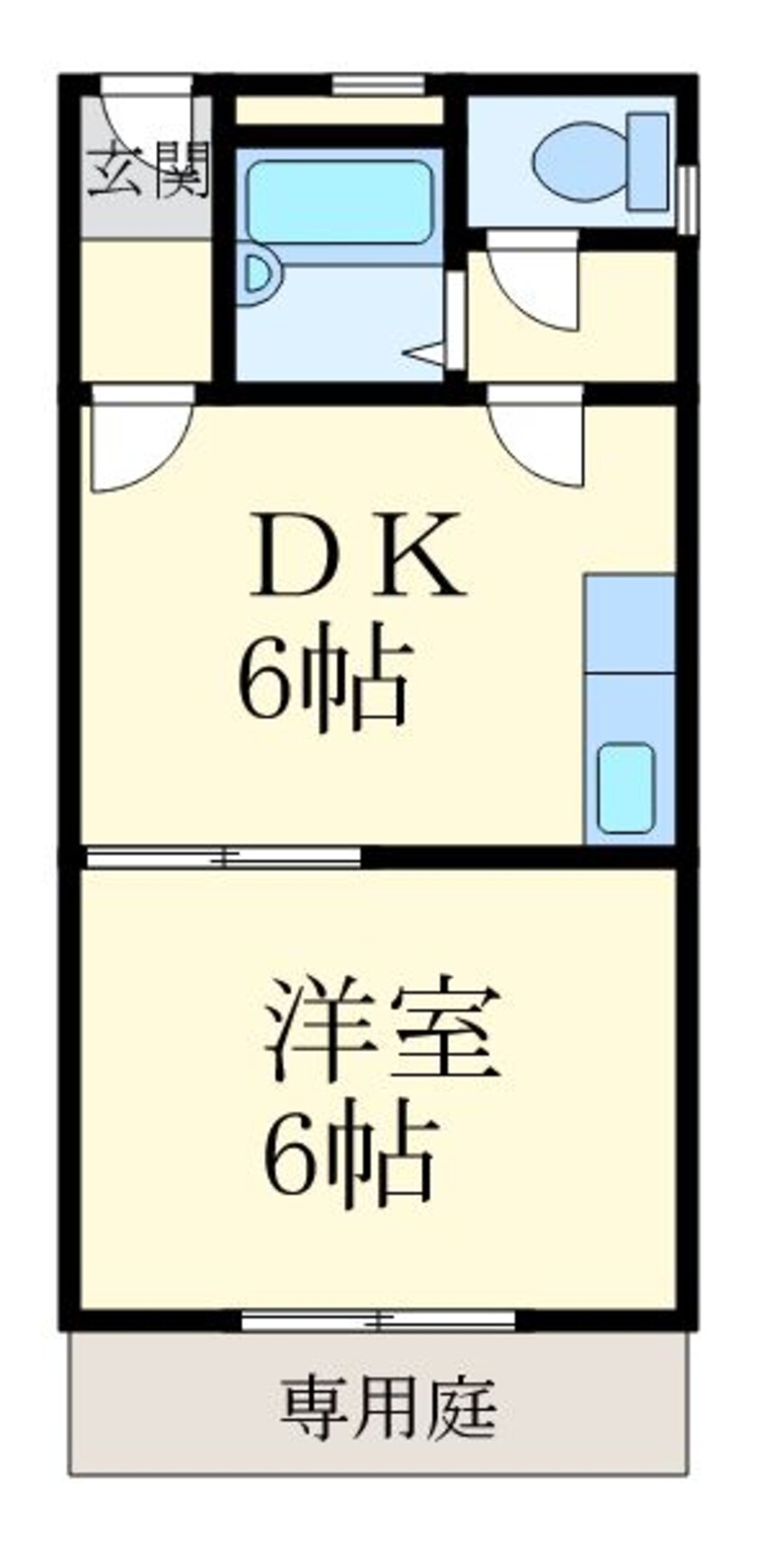 間取図 シャンティイ中ノ島