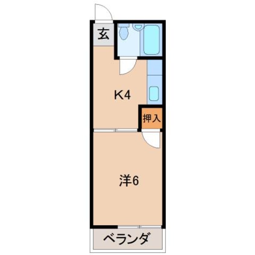 間取図 ナイアハイツ