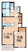 和歌山線/田井ノ瀬駅 徒歩27分 1階 築4年 1LDKの間取り