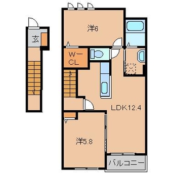 間取図 ディアコート１番館