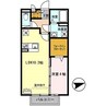 阪和線・羽衣線/紀伊中ノ島駅 徒歩28分 2階 築16年 1LDKの間取り