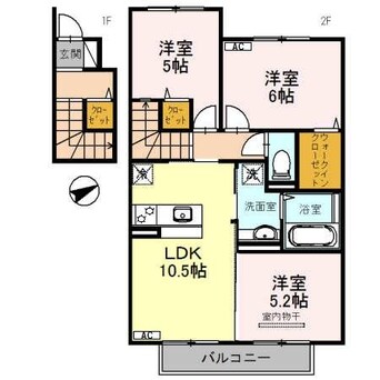 間取図 CASA GRANDE D