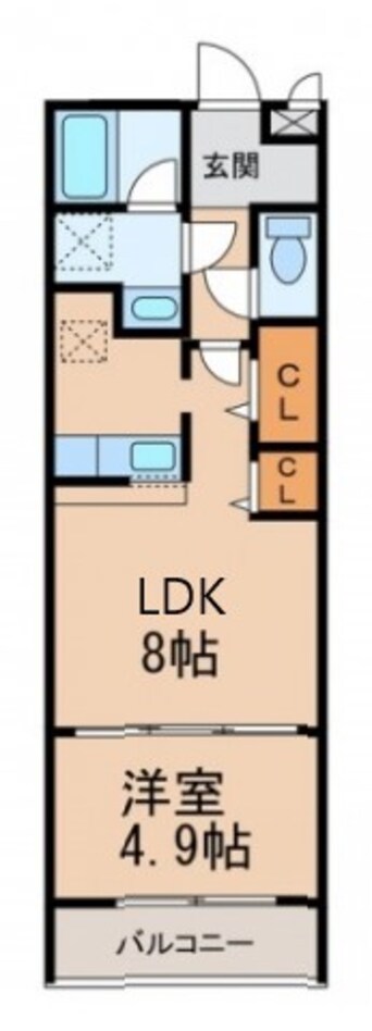 間取図 ロックブリッジ