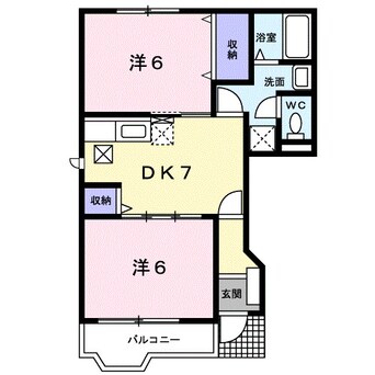 間取図 カーサ・ラッフィナート