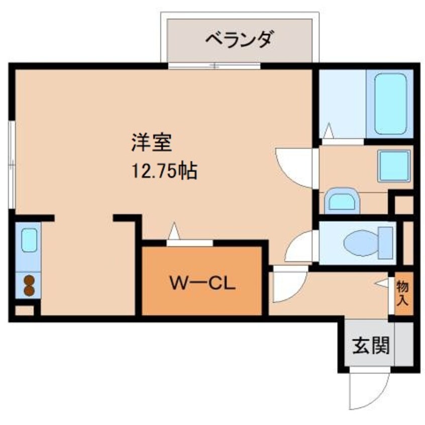 間取図 阪和線・羽衣線/和歌山駅 徒歩13分 1階 築19年