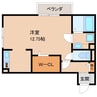 阪和線・羽衣線/和歌山駅 徒歩13分 1階 築19年 1Rの間取り