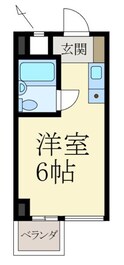 クレール大門川の間取図