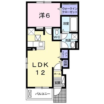 間取図 プロスペリタⅡ