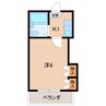 ＰiＰiハウス有本 1Kの間取り