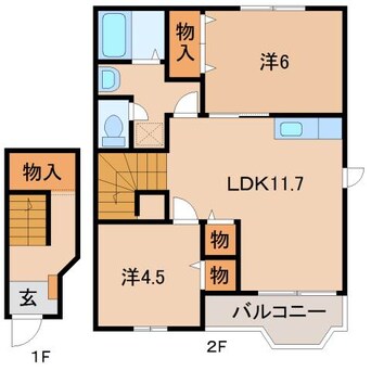 間取図 ピークガーデン