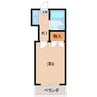 ＰiＰiハウス有本 1Kの間取り