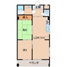 太田ビル 2LDKの間取り